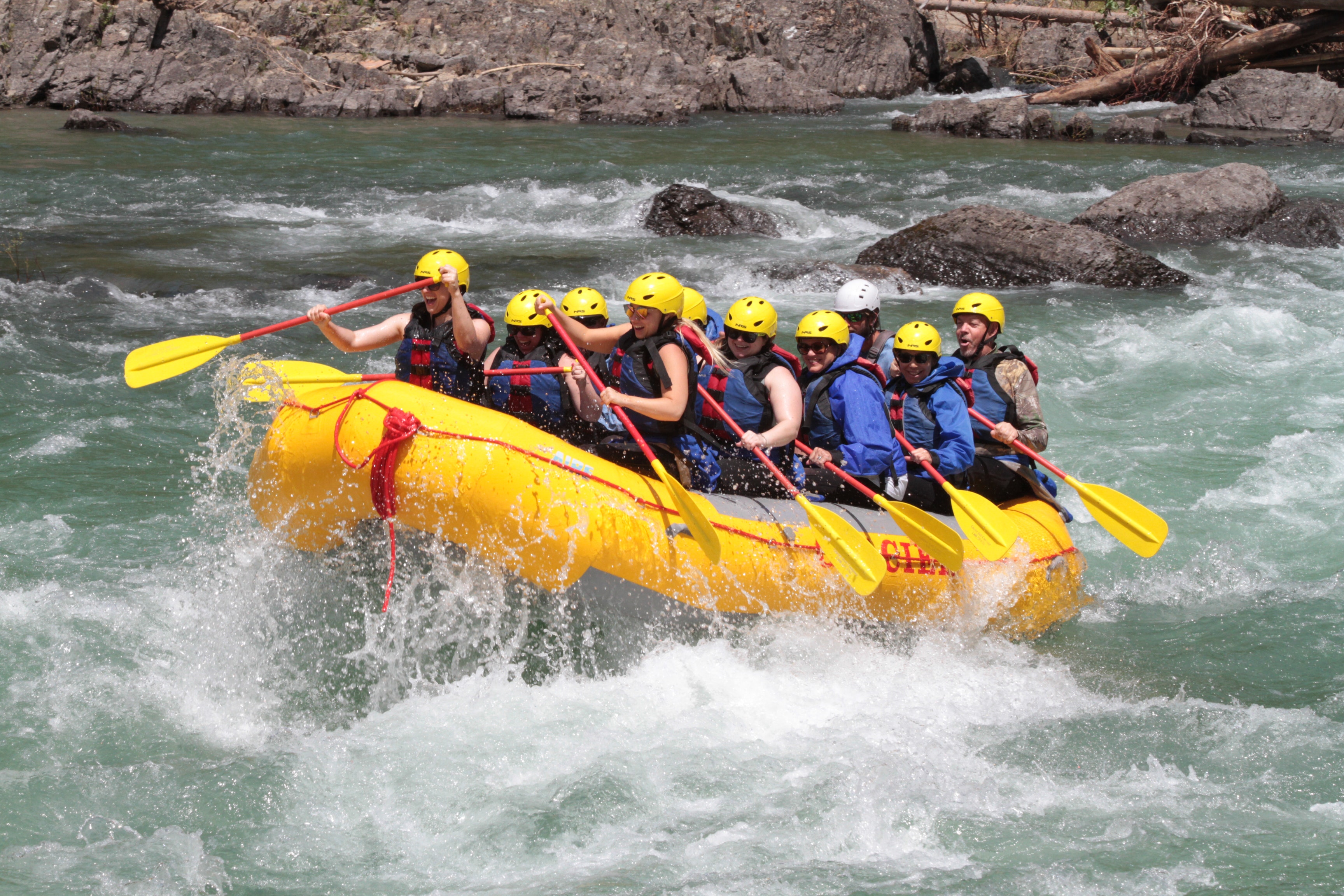 group in rapids